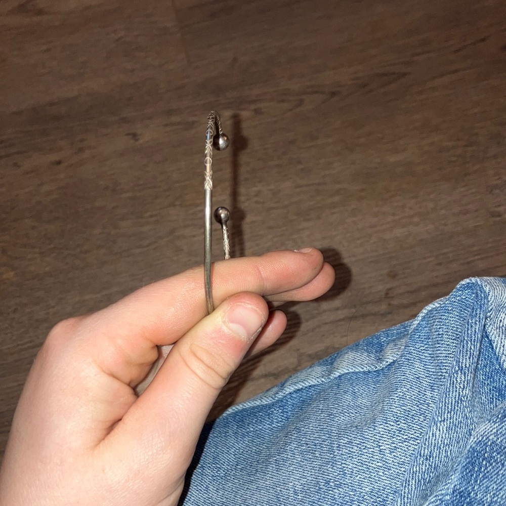 Silver Bangle Bracelet